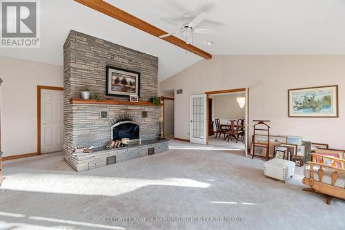 225 Eastern Avenue, South Huron (Exeter), ON - Indoor With Fireplace