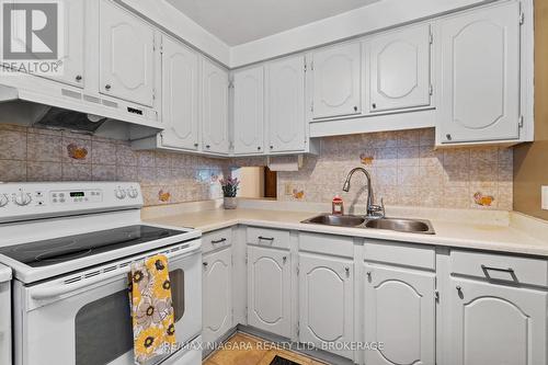 18 - 5815 Swayze Drive, Niagara Falls (205 - Church'S Lane), ON - Indoor Photo Showing Kitchen With Double Sink