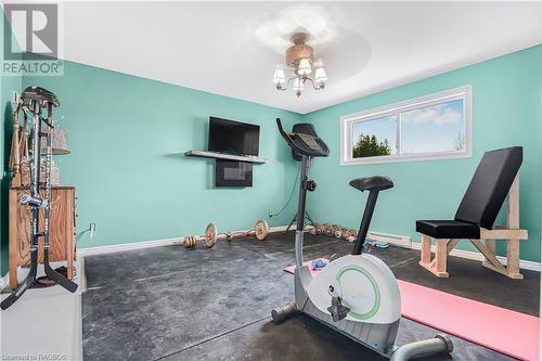 1 Sara Street, Tiverton, ON - Indoor Photo Showing Gym Room