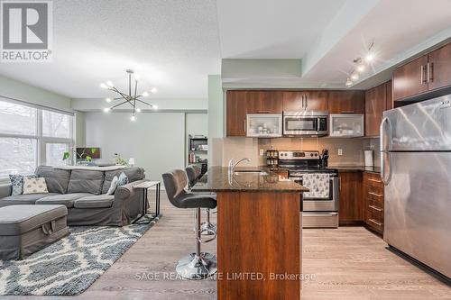 210 - 59 East Liberty Street, Toronto, ON - Indoor Photo Showing Kitchen With Stainless Steel Kitchen