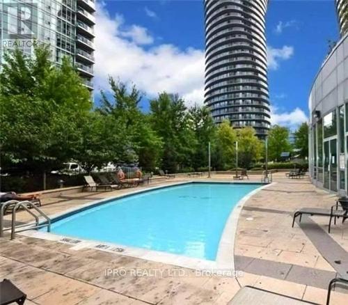 3007 - 70 Absolute Avenue, Mississauga, ON - Outdoor With In Ground Pool