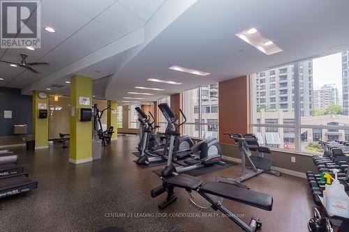 1407 - 10 Northtown Way, Toronto, ON - Indoor Photo Showing Gym Room