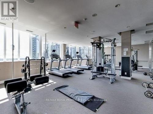 330 - 250 Wellington Street W, Toronto, ON - Indoor Photo Showing Gym Room