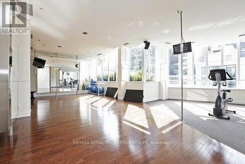 330 - 250 Wellington Street W, Toronto, ON - Indoor Photo Showing Gym Room