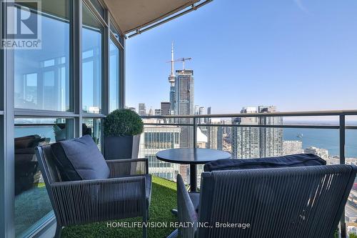 4806 - 21 Iceboat Terrace, Toronto, ON - Outdoor With Body Of Water With Balcony With Exterior