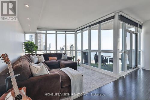 4806 - 21 Iceboat Terrace, Toronto, ON - Indoor Photo Showing Living Room