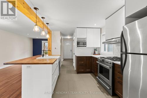 102 Lowell Avenue, St. Catharines (451 - Downtown), ON - Indoor Photo Showing Kitchen With Upgraded Kitchen