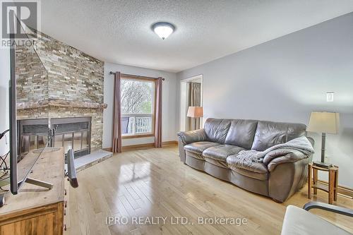 10 Delayne Drive, Aurora, ON - Indoor Photo Showing Living Room With Fireplace