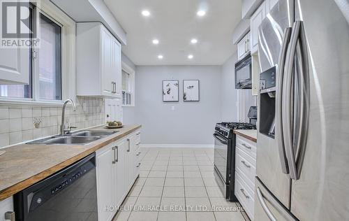 5 Hathway Crescent, Toronto, ON - Indoor Photo Showing Kitchen With Double Sink