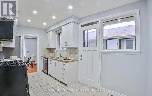 5 Hathway Crescent, Toronto, ON - Indoor Photo Showing Kitchen With Double Sink