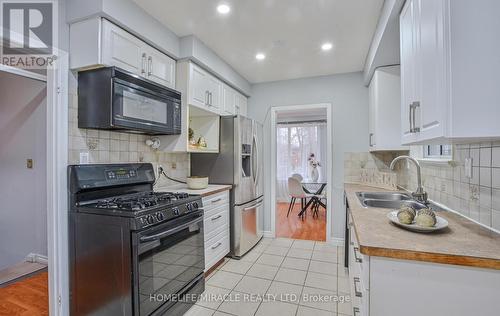 5 Hathway Crescent, Toronto, ON - Indoor Photo Showing Kitchen With Double Sink