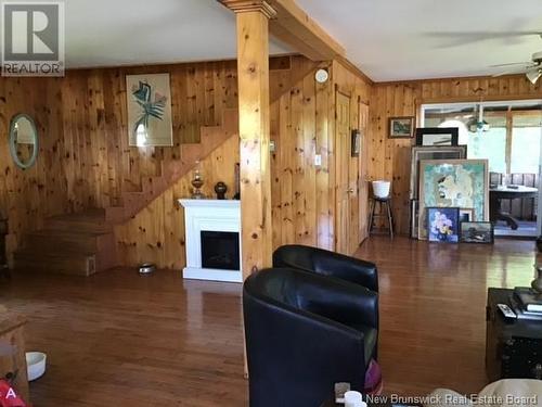 22 Glen Drive, Perth-Andover, NB - Indoor Photo Showing Other Room With Fireplace