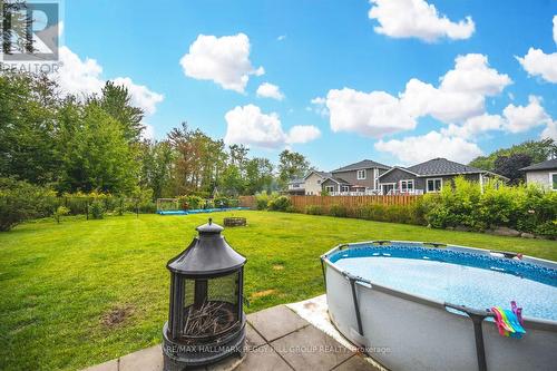 2638 Grand Tamarack Crescent, Severn, ON - Outdoor With Above Ground Pool With Backyard