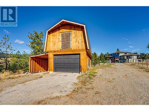 Insulated/Heated Barn/Shop - 645 St Annes Road, Spallumcheen, BC - Outdoor