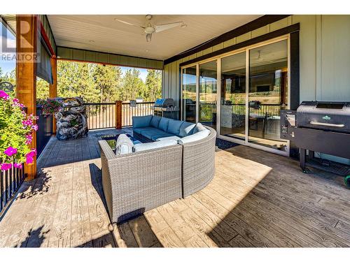 Main Floor Patio - 645 St Annes Road, Spallumcheen, BC - Outdoor With Deck Patio Veranda With Exterior