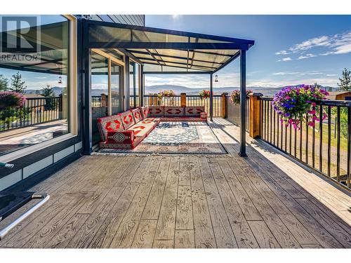 Main Floor Patio - 645 St Annes Road, Spallumcheen, BC - Outdoor With Deck Patio Veranda