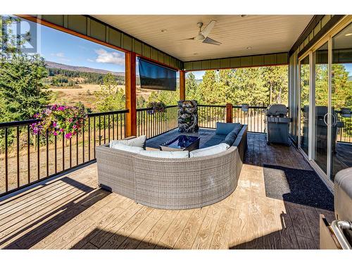 Main Floor Patio - 645 St Annes Road, Spallumcheen, BC - Outdoor With Deck Patio Veranda With Exterior