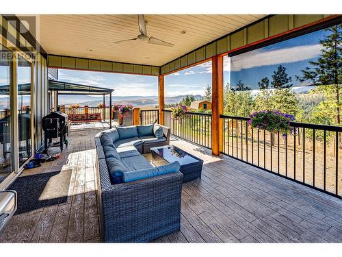 Main Floor Patio - 645 St Annes Road, Spallumcheen, BC - Outdoor With Deck Patio Veranda With Exterior