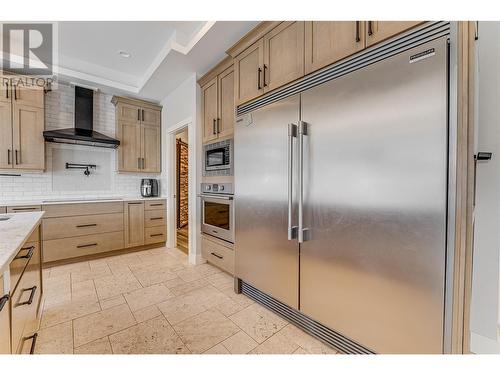 Main House Kitchen - 645 St Annes Road, Spallumcheen, BC - Indoor Photo Showing Kitchen