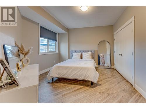 Upper Suite Bedroom - 645 St Annes Road, Spallumcheen, BC - Indoor Photo Showing Bedroom