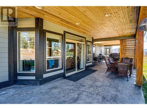 Basement Suite Patio - 645 St Annes Road, Spallumcheen, BC - Outdoor With Deck Patio Veranda With Exterior