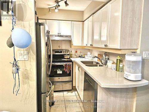 1711 - 3 Rean Drive, Toronto, ON - Indoor Photo Showing Kitchen With Double Sink