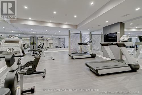 408 - 58 Adam Sellers Street, Markham, ON - Indoor Photo Showing Gym Room