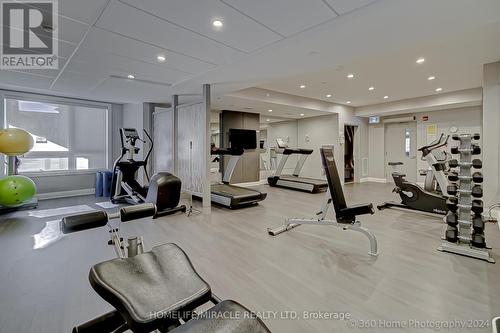 408 - 58 Adam Sellers Street, Markham, ON - Indoor Photo Showing Gym Room