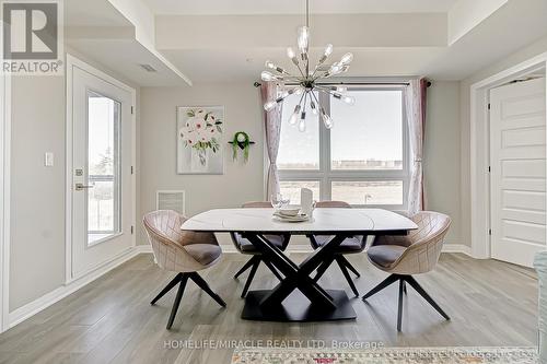 408 - 58 Adam Sellers Street, Markham, ON - Indoor Photo Showing Dining Room