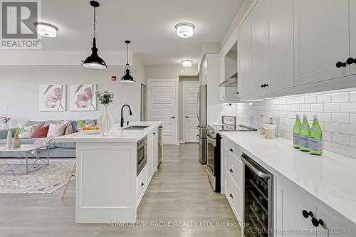 408 - 58 Adam Sellers Street, Markham, ON - Indoor Photo Showing Kitchen