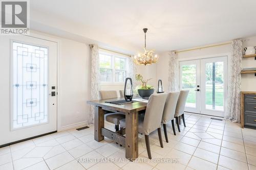 9832 Highway 12 W, Oro-Medonte, ON - Indoor Photo Showing Dining Room With Fireplace