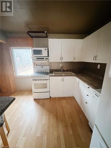 272 Highway 63, Thorne, ON - Indoor Photo Showing Kitchen With Double Sink