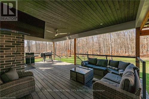 129 Ruth Anne Place, Mapleton, ON - Outdoor With Deck Patio Veranda With Exterior