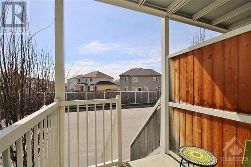 552 Chapman Mills Drive Unit#A, Ottawa, ON - Outdoor With Balcony With Exterior