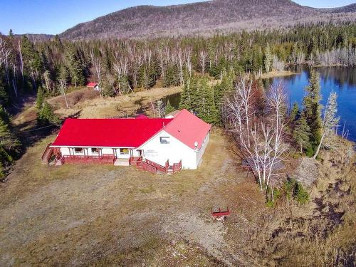 Aerial photo - 232 Ch. Des Lacs, Saint-Elzéar, QC - Outdoor With View