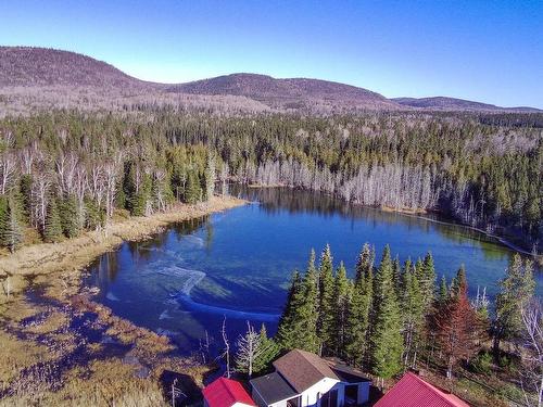 Aerial photo - 232 Ch. Des Lacs, Saint-Elzéar, QC - Outdoor With Body Of Water With View