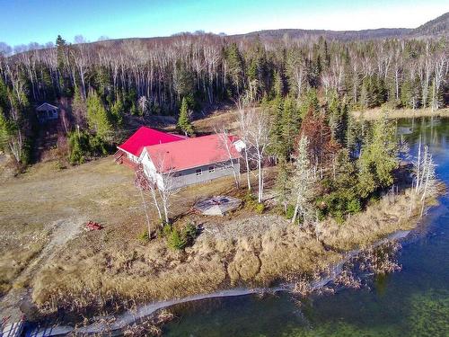 Aerial photo - 232 Ch. Des Lacs, Saint-Elzéar, QC - Outdoor With View