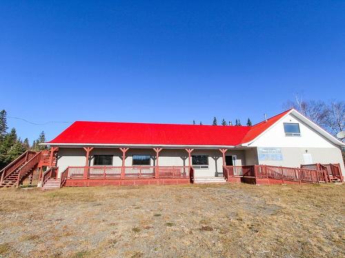 Frontage - 232 Ch. Des Lacs, Saint-Elzéar, QC - Outdoor With Deck Patio Veranda