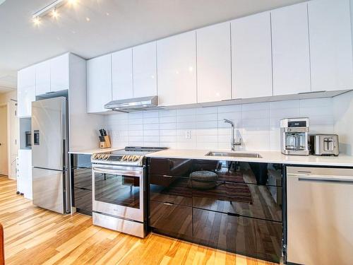 Kitchen - 401-4220 Rue Augustin-Frigon, Montréal (Rosemont/La Petite-Patrie), QC - Indoor Photo Showing Kitchen With Upgraded Kitchen