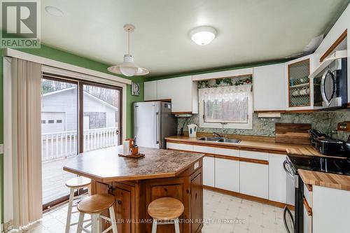 1914 Rosemount Road, Tay, ON - Indoor Photo Showing Kitchen With Double Sink