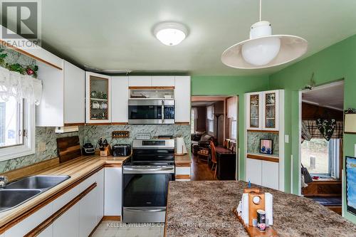 1914 Rosemount Road, Tay, ON - Indoor Photo Showing Kitchen With Double Sink