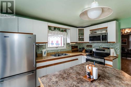 1914 Rosemount Road, Tay, ON - Indoor Photo Showing Kitchen With Double Sink