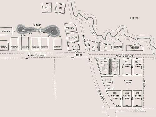 Drawing (sketch) - 286-#48 Ch. De Wexford, Shannon, QC 