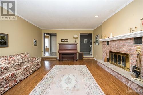 243 Greystone Crescent, Almonte, ON - Indoor Photo Showing Living Room With Fireplace