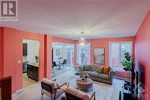 21 Orange Blossom Private, Gloucester, ON - Indoor Photo Showing Living Room