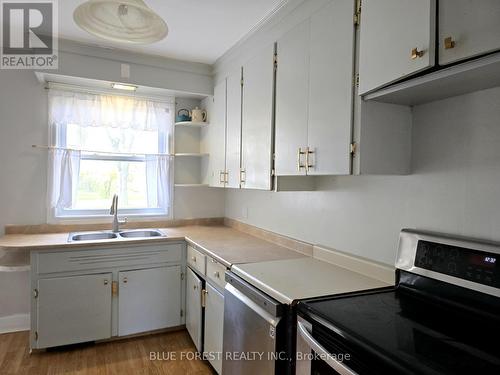 1111 Crumlin Side Road, London, ON - Indoor Photo Showing Kitchen With Double Sink