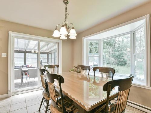 Dining room - 2110 Ch. Du Grand-Héron, Sainte-Adèle, QC - Indoor Photo Showing Dining Room