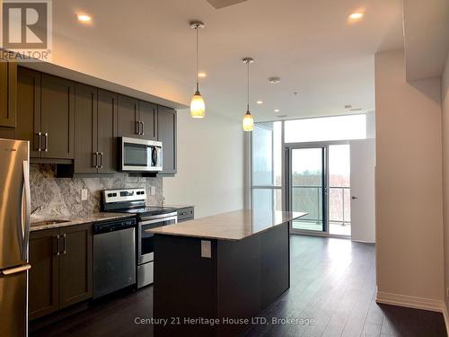 716 - 7711 Green Vista Gate, Niagara Falls (220 - Oldfield), ON - Indoor Photo Showing Kitchen With Upgraded Kitchen