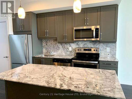 716 - 7711 Green Vista Gate, Niagara Falls (220 - Oldfield), ON - Indoor Photo Showing Kitchen With Upgraded Kitchen