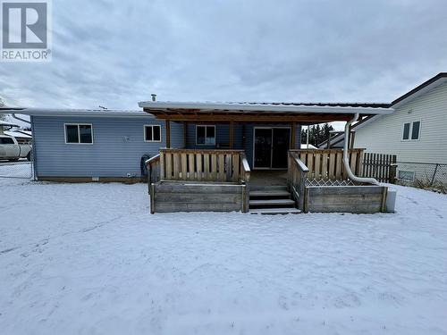 3371 Hamilton Avenue, Vanderhoof, BC - Outdoor With Deck Patio Veranda